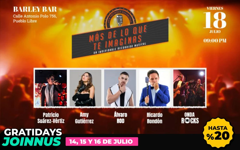 MÁS DE LO QUE TE IMAGINAS