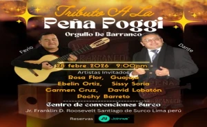 TRIBUTO A LA PEÑA POGGI – ORGULLO DE BARRANCO