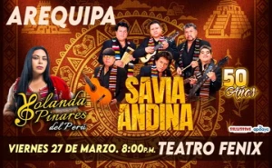 Savia Andina 50 años y Yolanda Pinares en Arequipa