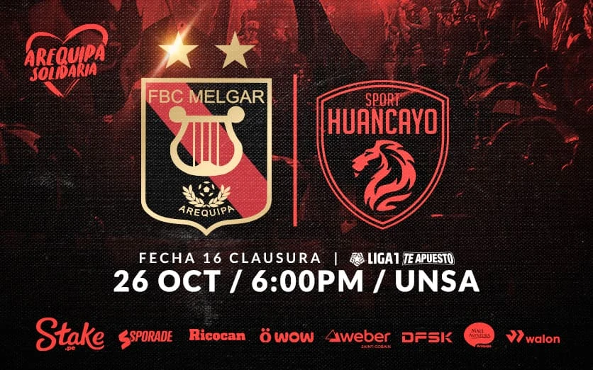 FBC Melgar Vs Sport Huancayo