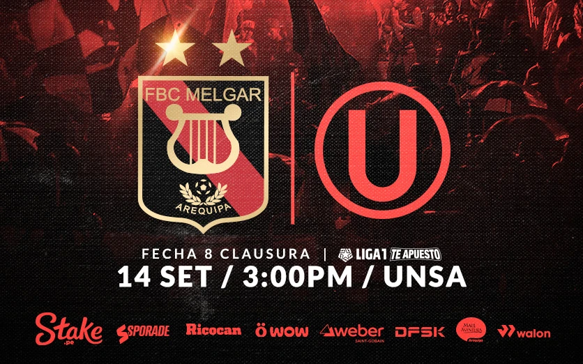 FBC Melgar Vs Universitario de Deportes
