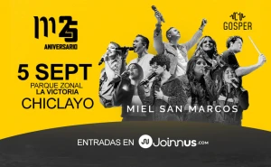 CHICLAYO FEST CON MIEL SAN MARCOS TOUR 25 AÑOS