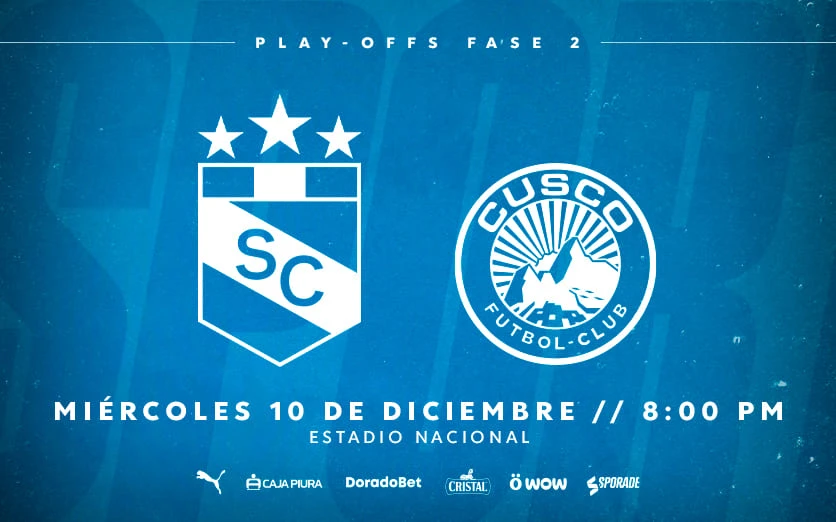 Sporting Cristal vs Cusco Fc - Play-Offs Fase 2