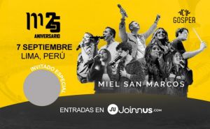 MIEL SAN MARCOS EN LIMA 25 AÑOS