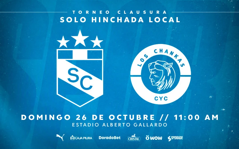 Sporting Cristal Vs Chankas CYC