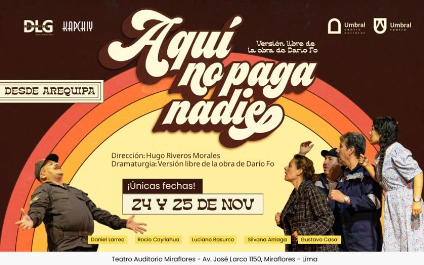 ¡AQUÍ NO PAGA NADIE!