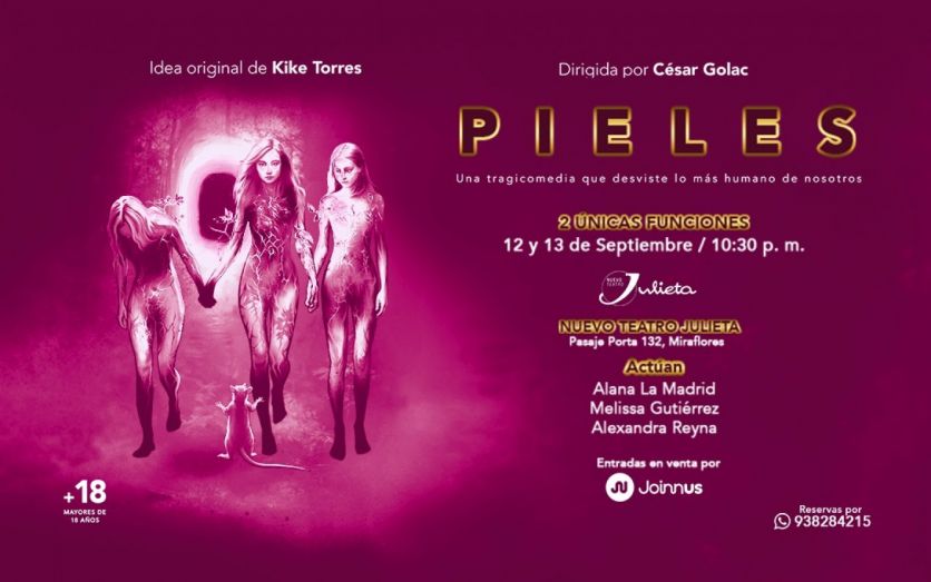 Pieles - Tragicomedia en 1 solo acto