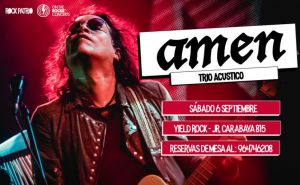 AMEN Trío Acústico, en YIELD ROCK