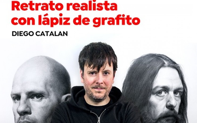 Retrato realista con lápiz de grafito