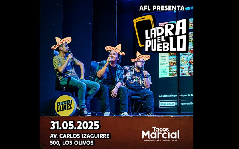 AYER FUE LUNES PRESENTA: LADRA EL PUEBLO