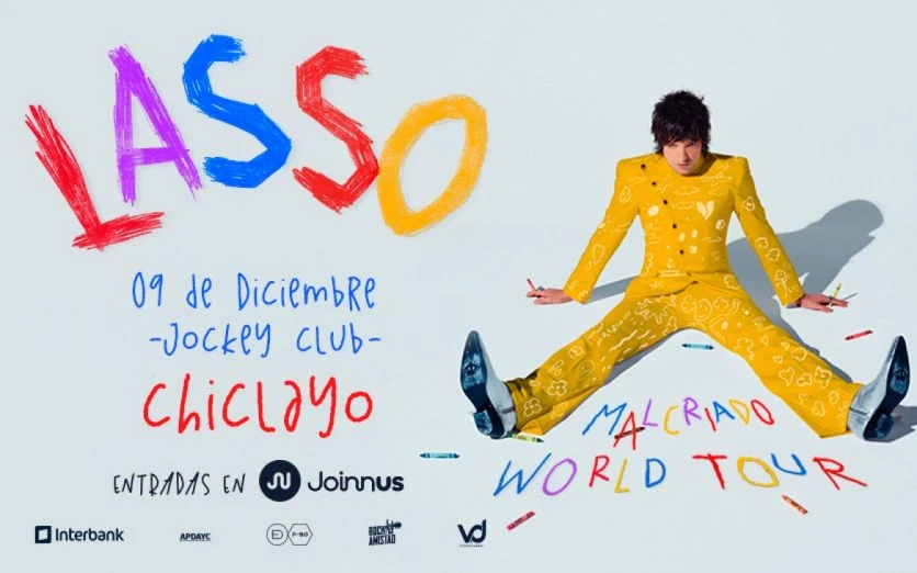 LASSO “MALCRIADO WORLD TOUR”– CHICLAYO