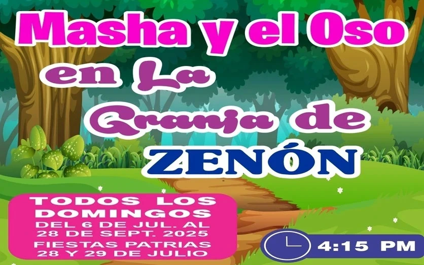 MASHA Y EL OSO EN LA GRANJA DE ZENON FESTIVAL DE TEATRO INFANTIL 2025