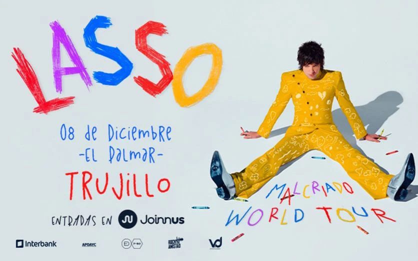LASSO “MALCRIADO WORLD TOUR”– TRUJILLO