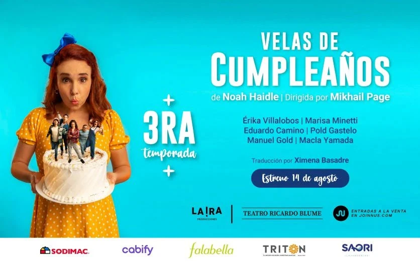 "Velas de Cumpleaños de Noah Haidle" 3era temporada