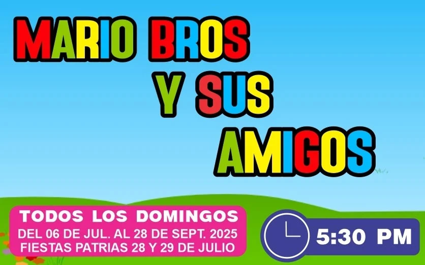 Mario Bros y sus amigos FESTIVAL DE TEATRO INFANTIL 2025