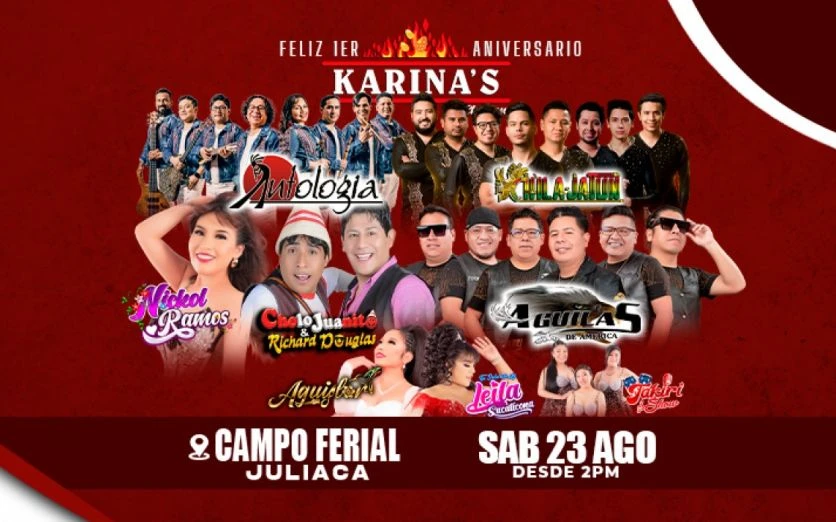 Feliz 1er Aniversario Karina’s Chicken | JULIACA