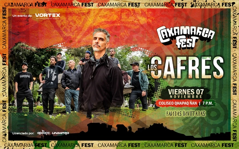 ¡Vuelven a Cajamarca LOS CAFRES! CAXAMARCA FEST