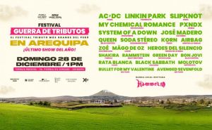 FESTIVAL GUERRA DE TRIBUTOS EN AREQUIPA