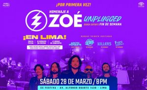 TRIBUTO A ZOE UNPLUGGED EN LIMA