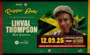 DESDE JAMAICA LINVAL THOMPSON POR PRIMERA VEZ EN PERÚ