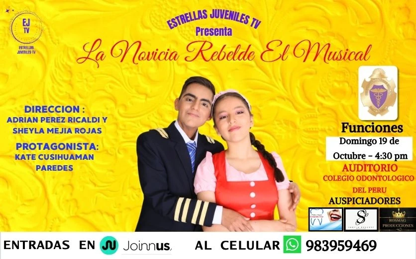 "LA NOVICIA REBELDE EL MUSICAL"