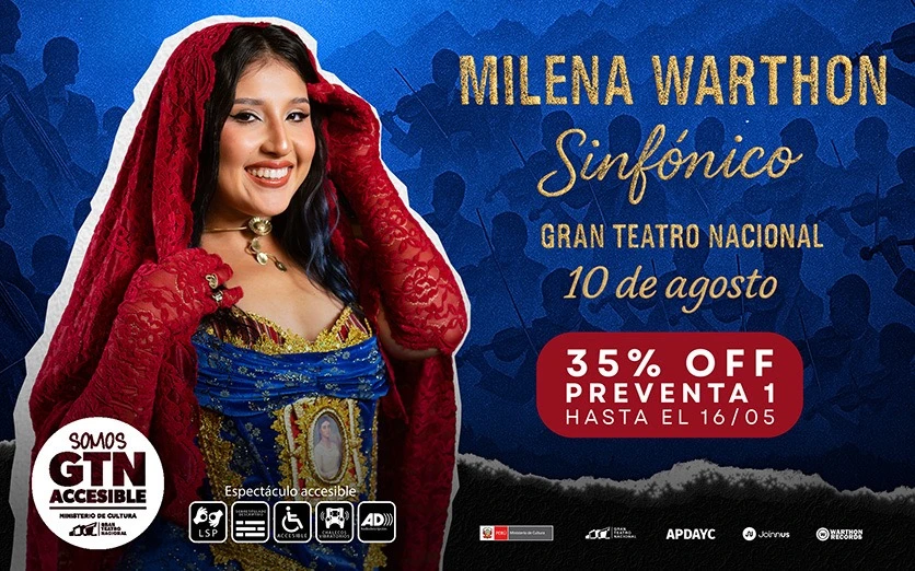 MILENA WARTHON SINFÓNICO