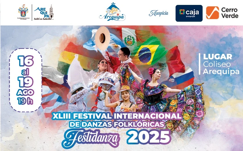 XLIII FESTIVAL INTERNACIONAL DE DANZAS FOLKLORICAS - FESTIDANZA 2025