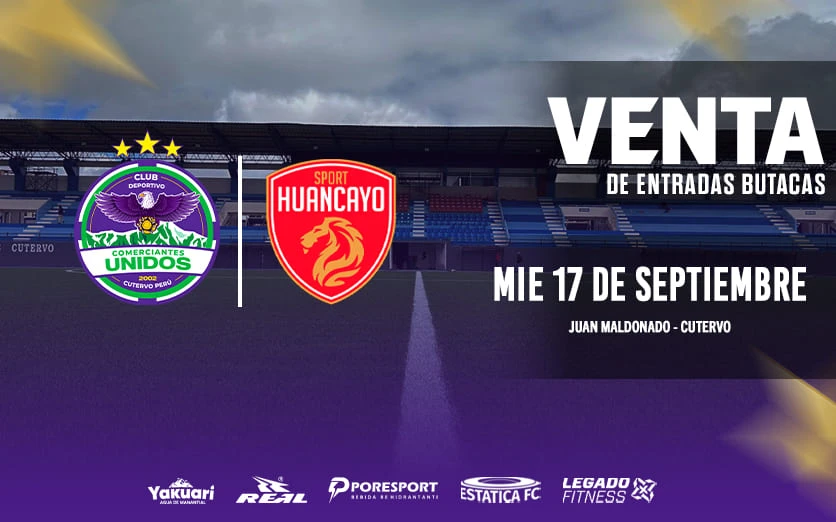 COMERCIANTES UNIDOS VS SPORT HUANCAYO