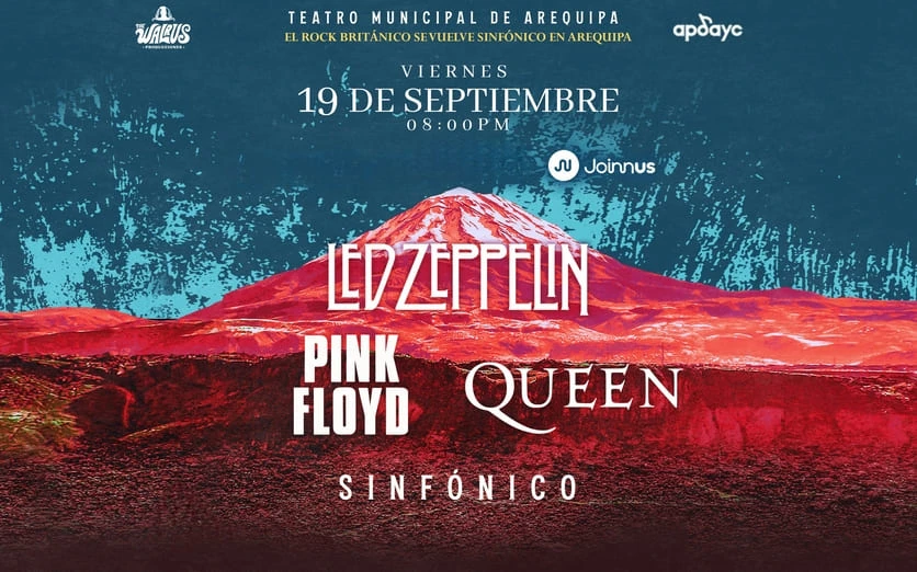 QUEEN , PINK FLOYD AND LED ZEPPELIN SINFÓNICO