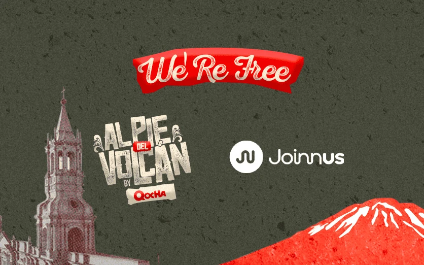 WE ARE FREE, AL PIE DEL VOLCAN