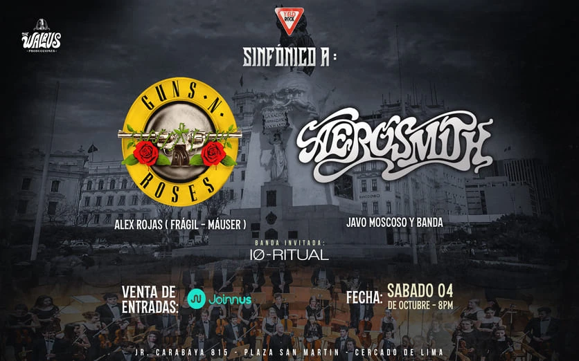 GUNS 'N ROSES & AEROSMITH SINFÓNICO