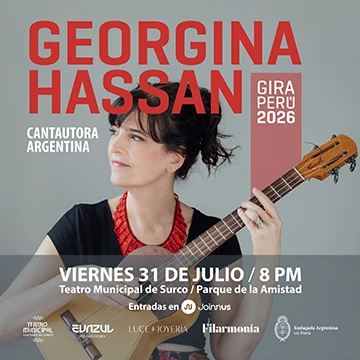 GEORGINA HASSAN Gira Perú 2026 - Teatro en Lima