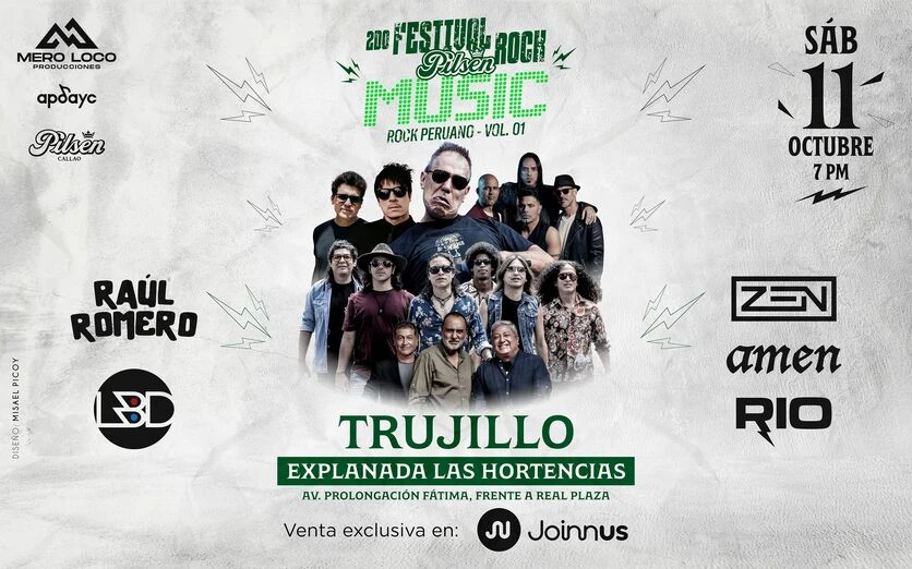 2do Festival Rock Pilsen Music – Rock Peruano Vol. 01 - Trujillo