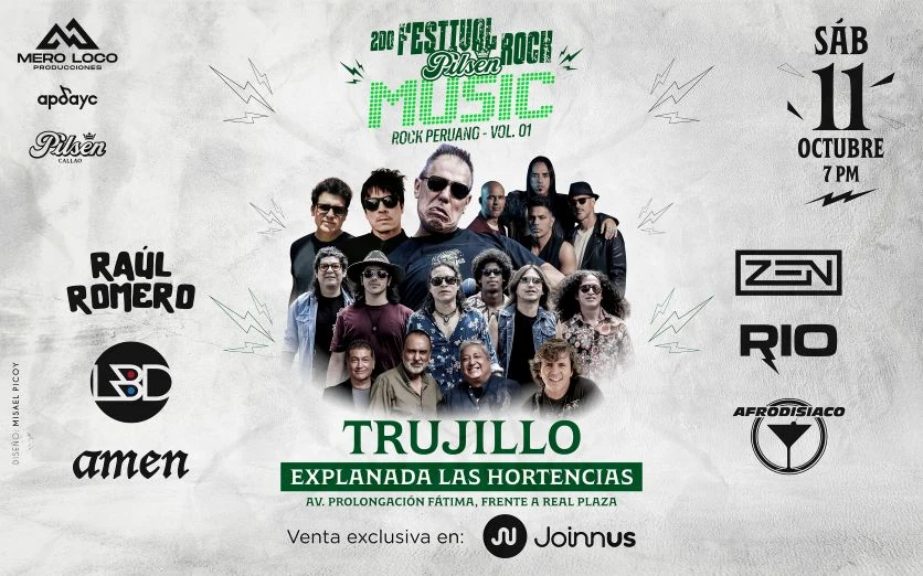 2do Festival Rock Pilsen Music – Rock Peruano Vol. 01 - Trujillo