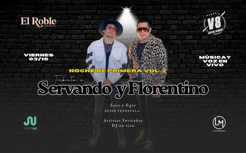Noche de Primera vol.2: Tributo Servando y Florentino