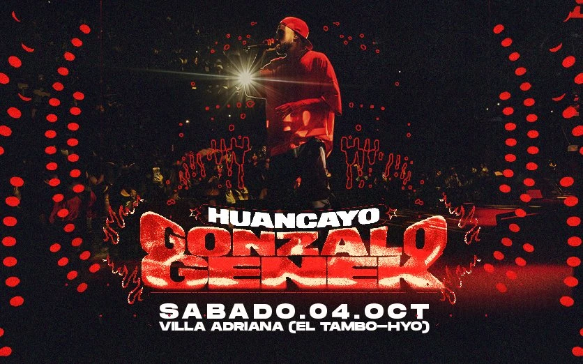 Gonzalo Genek en Concierto - Huancayo