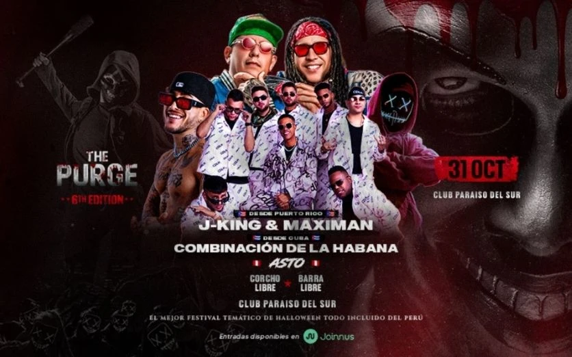 THE PURGE HALLOWEEN 6ta edición 31.10