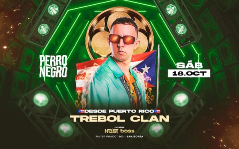 PERRO NEGRO Sáb 18.10 CON  TREBOL CLAN