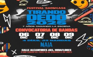 Festival Showcase Tirando Dedo - 7 años cagando la escena