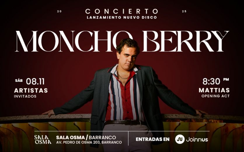 Moncho Berry presenta su disco, "Cosas Imposibles"