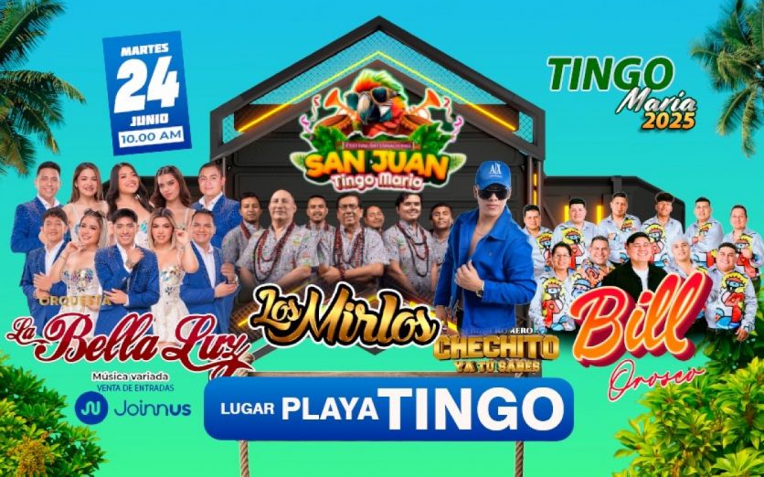 Festival de San Juan: Tingo María 2025