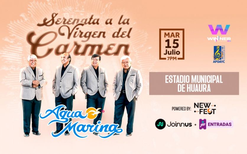 SERENATA A LA VIRGEN DEL CARMEN DE HUAURA