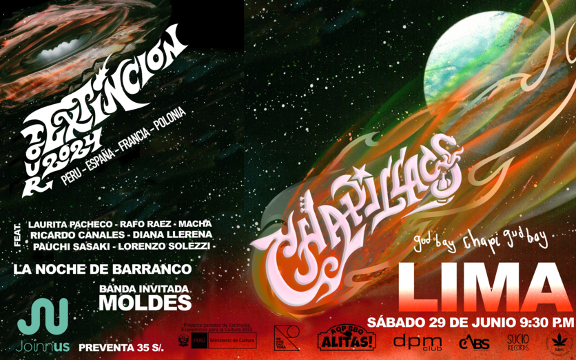 GUDBAY CHAPI GUDBAY: Los Chapillacs cruzan el charco