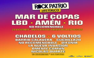 Rock Patrio Histórico, ABONO por 2 días