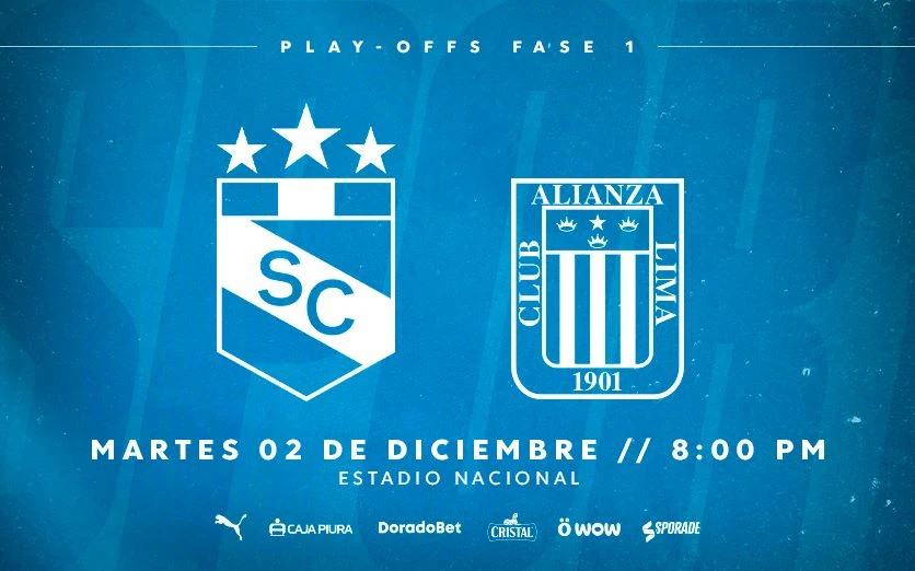 Sporting Cristal vs Alianza Lima - Play-Offs Fase 1