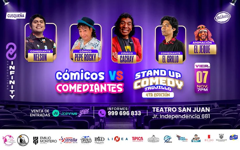 Stand Up Comedy Trujillo - Cuarta Edición