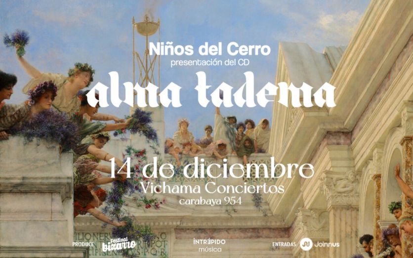 NIÑOS DEL CERRO presenta ALMA TADEMA en Lima