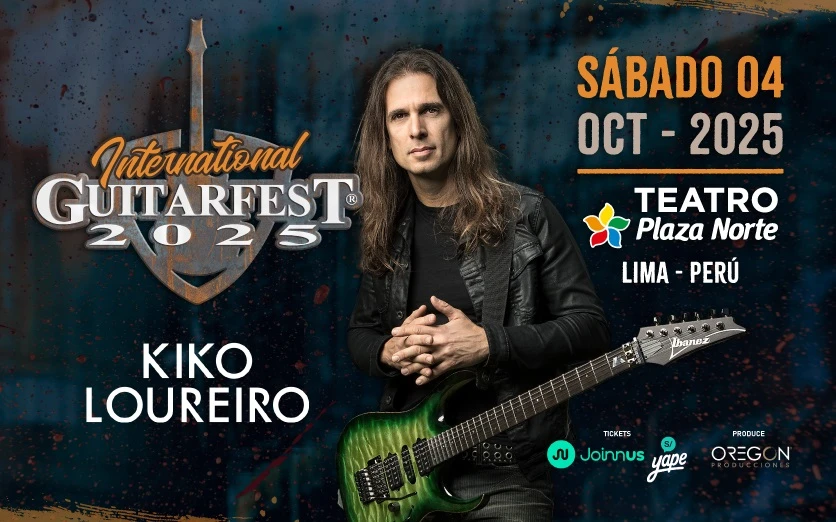 Guitarfest 2025 - Kiko Loureiro en Perú