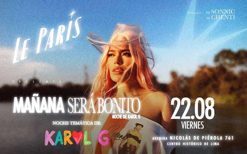 MAÑANA SERÁ BONITO - LE PARIS