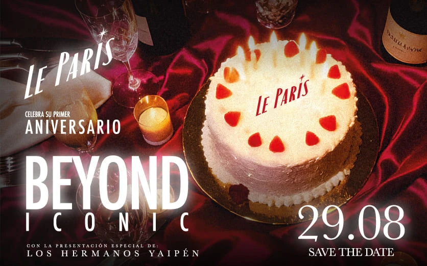 BEYOND ICOND FEAT HERMANOS YAIPÉN (ANIVERSARIO) - LE PARIS